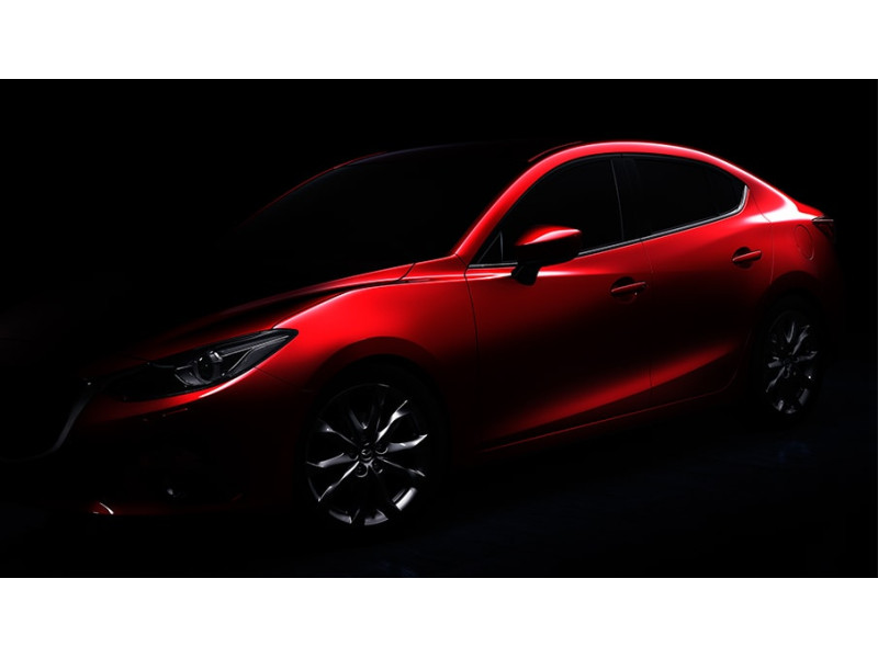 Установка камеры BGT-28013CCD на Mazda 3 2013+