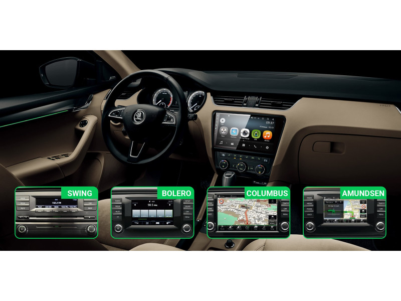 Skoda Octavia A7 – народный любимец. Плюсы и минусы автомобиля. Обзор оригинальных мультимедийных магнитол, и варианты их замены.