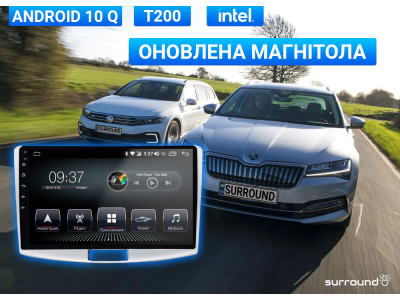 Магнитола AudioSources T200 для Volkswagen и Skoda теперь на Android 10 Q