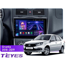 Штатная магнитола Teyes CC3 4+64 Gb LADA Granta Cross 2018-2023 9″