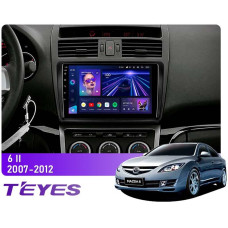 Штатна магнітола Teyes CC3 4+64 Gb Mazda 6 2 GH 2007-2012 9″