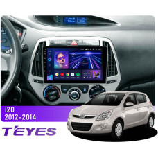 Штатная магнитола Teyes CC3 4+64 Gb Hyundai i20 2 2012-2014 9″