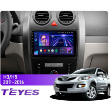 Штатна магнітола Teyes CC3 4+64 Gb Great Wall Haval H3 H5 2011-2016 9″