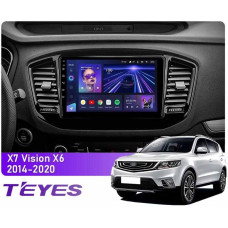 Штатна магнітола Teyes CC3 4+64 Gb Geely Emgrand X7 Vision X6 Haoqing SUV 2014-2020 9″