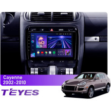 Штатна магнітола Teyes CC3 4+64 Gb Porsche Cayenne 1 9PA 2002-2010 9″
