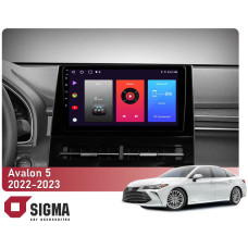 Штатная магнитола Sigma F10216 2+32 Gb Toyota Avalon 5 XX50 (Left hand driver) 2022-2023 10″