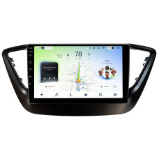 Штатна магнітола Teyes CC4L 4+64 Gb Hyundai Solaris 2 VERNA ACCENT 2016-2018 Black 9"