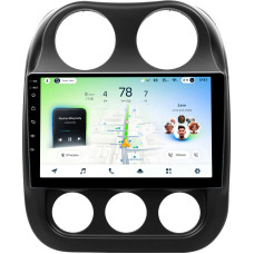 Штатная магнитола Teyes CC4L 6+64 Gb Jeep Compass 1 MK 2009-2015 10"