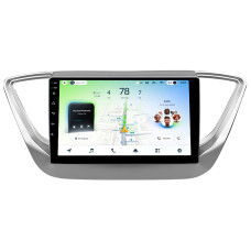 Штатна магнітола Teyes CC4L 6+64 Gb Hyundai Solaris 2 2017-2020 (A) 9"