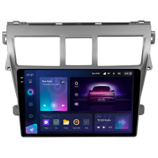 Штатна магнітола Teyes CC3 6+128 Gb з коловим оглядом 360° Toyota Vios 2 2007-2013 9" 2k