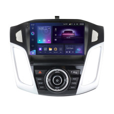 Штатна магнітола Teyes CC3 6+128 Gb з коловим оглядом 360° Ford Focus 3 2012-2019 A-MOD Silver UV 9" 2k