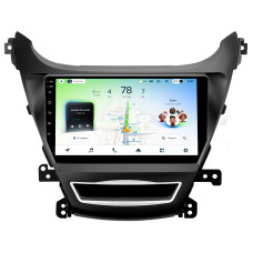 Штатна магнітола Teyes CC4L 6+64 Gb Hyundai Elantra 5 JK GD MD UD 2010-2016 (F2) 9"