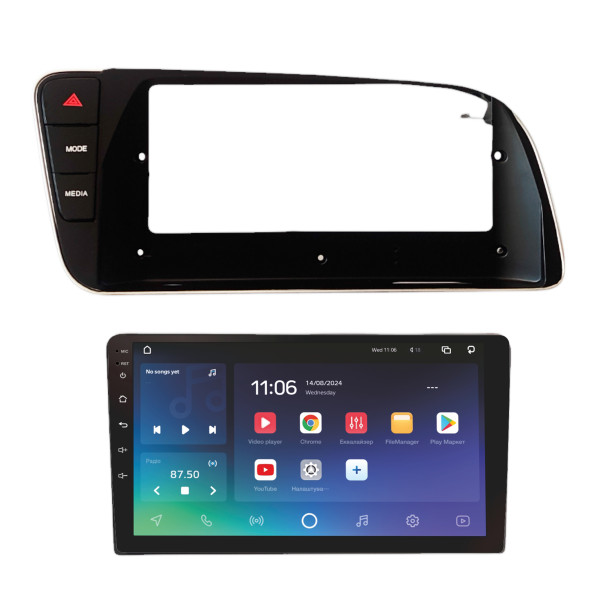 Штатна магнітола SIGMA PRO 9432 ANDROID 10 4+32 Gb 4G DSP AUDI Q5 LHD Black 2010-2018 9