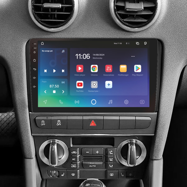 Штатна магнітола SIGMA PRO 9432 ANDROID 10 4+32 Gb 4G DSP Audi A3 2 8P 2003-2013 S3 2 2006-2012 RS3 1 2011-2012 9