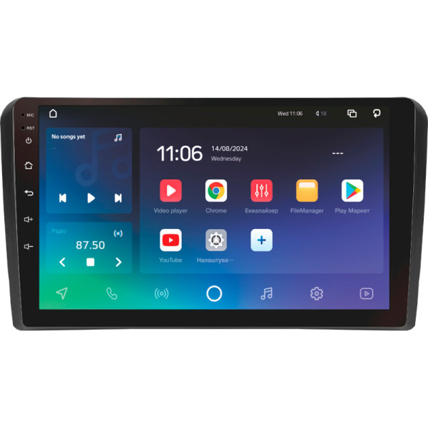 Штатна магнітола SIGMA PRO 9432 ANDROID 10 4+32 Gb 4G DSP Audi A3 2 8P 2003-2013 S3 2 2006-2012 RS3 1 2011-2012 9