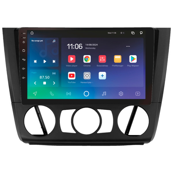 Штатна магнітола SIGMA PRO 9432 ANDROID 10 4+32 Gb 4G DSP BMW 1 E88 E82 E81 E87 2004-2011 (F1) 9