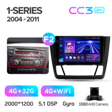 Штатна магнітола Teyes CC3 4+32 Gb BMW 1 E88 E82 E81 E87 2004-2011 (F2) 9" 2k (L2)