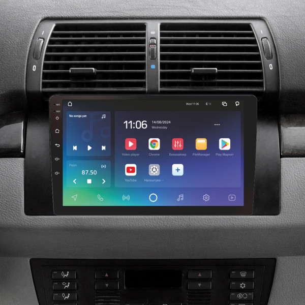Штатна магнітола SIGMA PRO 9432 ANDROID 10 4+32 Gb 4G DSP BMW X5 E39 E53 1999 - 2006 (maximum equipment) 9
