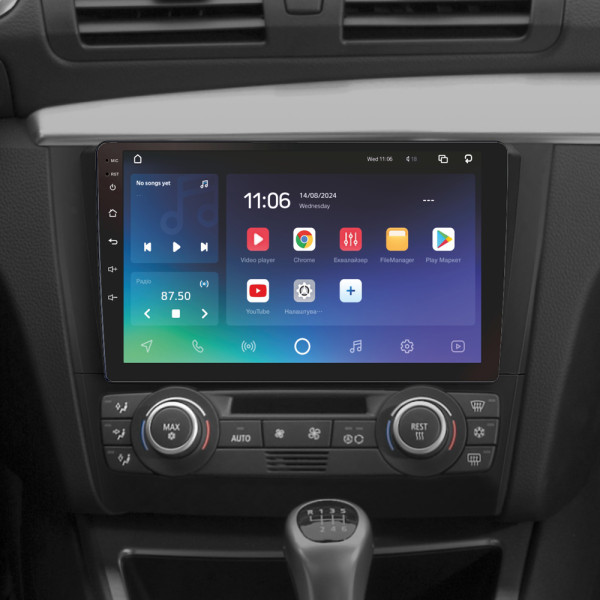 Штатна магнітола SIGMA PRO 9432 ANDROID 10 4+32 Gb 4G DSP BMW 1 E88 E82 E81 E87 2004-2011 (F1) 9