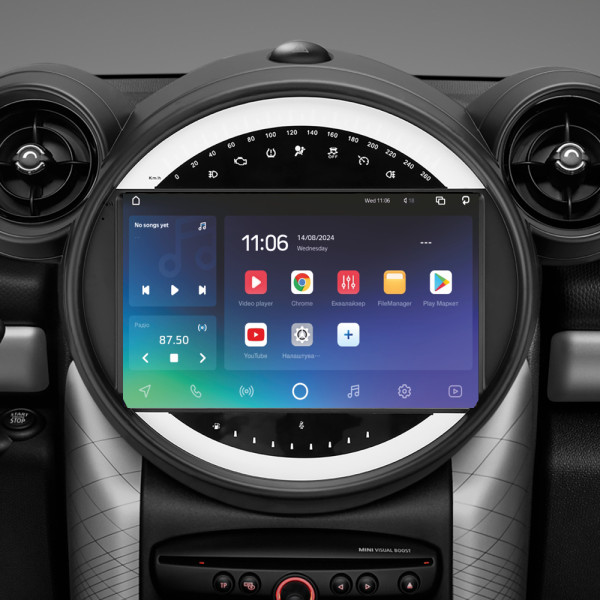 Штатна магнітола SIGMA PRO 9432 ANDROID 10 4+32 Gb 4G DSP BMW Mini (F2) 2010-2016 9