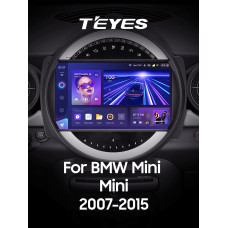 Штатна магнітола Teyes CC3 6+128 Gb з коловим оглядом 360° BMW Mini (F1) 2007-2015 9" 2k (L2)