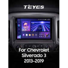 Штатна магнітола Teyes CC3 4+32 Gb Chevrolet Silverado 3 GMTK2 2013-2019 10" 2k
