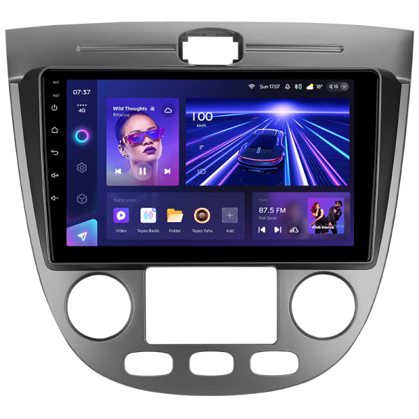 Штатная магнитола Teyes CC3 2k 6+128 Gb 360° Chevrolet Lacetti J200, Buick Excelle Hrv 2004-2013 (F2) 9″