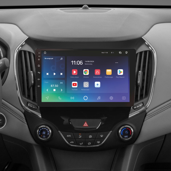 Штатна магнітола SIGMA PRO 9432 ANDROID 10 4+32 Gb 4G DSP Chevrolet Cruze 2 2015-2023 9