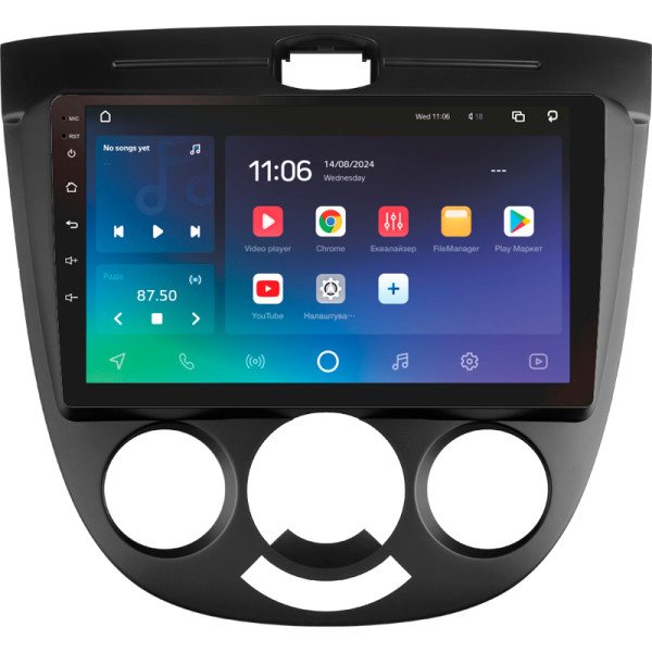 Штатна магнітола SIGMA PRO 9432 ANDROID 10 4+32 Gb 4G DSP Chevrolet Lacetti J200 Buick Excelle Hrv 2004-2013 (F1) 9