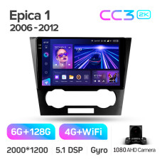 Штатная магнитола Teyes CC3 2k 6+128 Gb Chevrolet Epica 1 2006-2012 9″