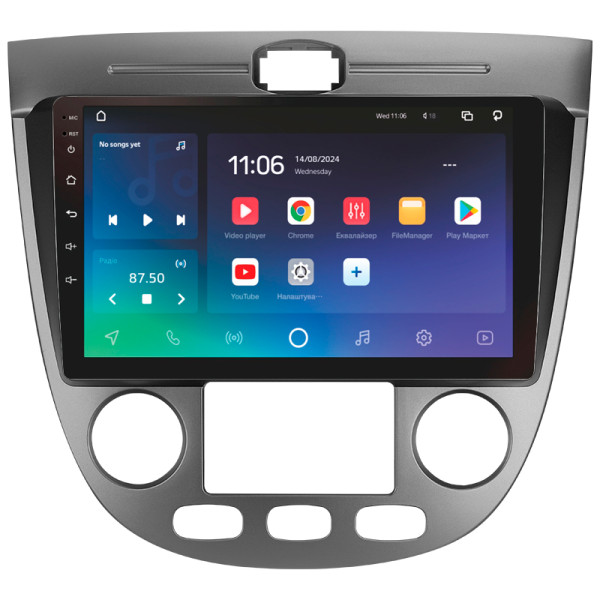 Штатна магнітола SIGMA PRO 9432 ANDROID 10 4+32 Gb 4G DSP Chevrolet Lacetti J200 Buick Excelle Hrv 2004-2013 (F2) 9