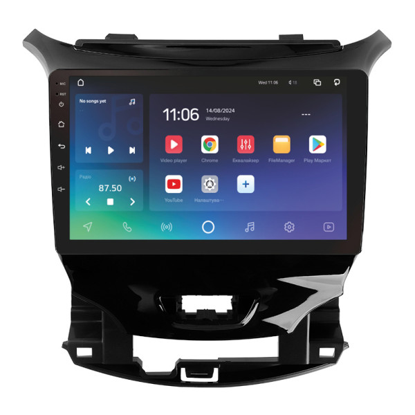 Штатна магнітола SIGMA PRO 9432 ANDROID 10 4+32 Gb 4G DSP Chevrolet Cruze 2 2015-2023 9