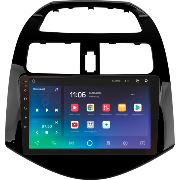 Штатна магнітола SIGMA PRO 9432 ANDROID 10 4+32 Gb 4G DSP Chevrolet Spark M300 2009 - 2016 (F1) 9