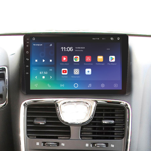 Штатна магнітола SIGMA PRO 9432 ANDROID 10 4+32 Gb 4G DSP Chrysler Grand Voyager 5 2011-2015 9