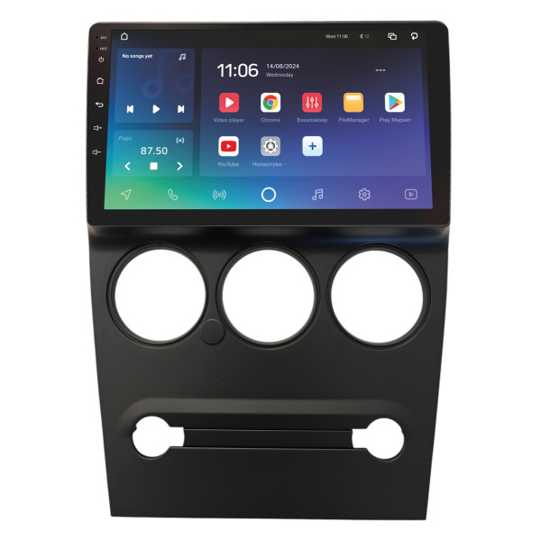 Штатна магнітола SIGMA PRO 9464 ANDROID 10 4+64 Gb 4G DSP Citroen C-Elysee 2008-2013 Black 9