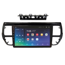 Штатна магнітола SIGMA X9464 ANDROID 10 4+64 Gb 4G DSP Citroen C5 AIRCROSS 2017 UV BLACK 9"