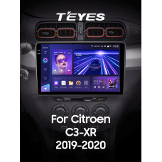 Штатная магнитола Teyes CC3 2k 6+128 Gb 360° Citroen C3-XR 2019-2020 (F1) 10″