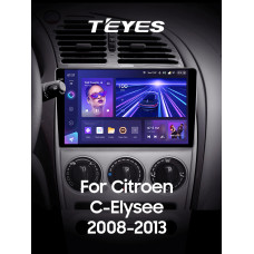 Штатная магнитола Teyes CC3 2k 6+128 Gb 360° Citroen C-Elysee 2008-2013 Silver 9″