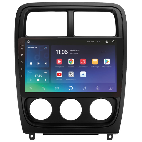 Штатна магнітола SIGMA PRO 9432 ANDROID 10 4+32 Gb 4G DSP Dodge Caliber PM 2009 - 2013 9