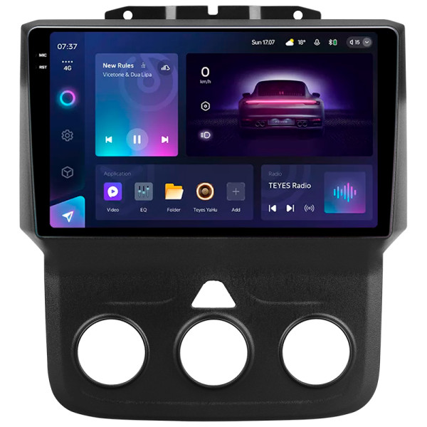 Штатная магнитола Teyes CC3 2k 6+128 Gb Dodge Ram 4 DJ DS 2013-2019 (F2) 9″