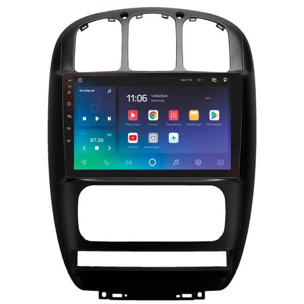 Штатна магнітола SIGMA PRO 10464 ANDROID 10 4+64 Gb 4G DSP Dodge Caravan 4 For Chrysler Voyager RG RS For Town and Country RS 2000-2007 (A) 10