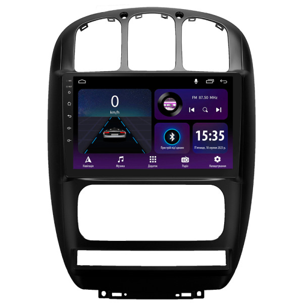 Штатная магнитола Sigma E10232 2+32 Gb Dodge Caravan 4, Chrysler Voyager RG RS, Town&Country RS 2000-2007 (B) 10″
