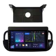 Штатна магнітола Teyes CC3L 4+64 Gb Fiat 500 2007-2015 Black 9"