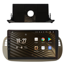 Штатна магнітола SIGMA S9432 ANDROID 10 4+32 Gb 4G DSP Fiat 500 2007-2015 Beige 9"