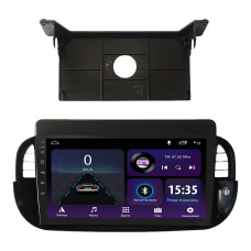 Штатна магнітола SIGMA E9232 ANDROID 10 2+32 Gb Fiat 500 2007-2015 Black 9"