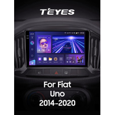 Штатна магнітола Teyes CC3 4+32 Gb Fiat Uno 2014-2020 9" 2k (L1)