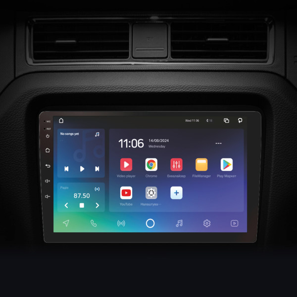 Штатна магнітола SIGMA PRO 10432 ANDROID 10 4+32 Gb 4G DSP Ford Mustang 5 S-197 (F1) 2009-2014 10
