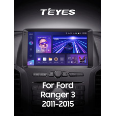 Штатная магнитола Teyes CC3 2k 4+32 Gb Ford Ranger 3 2011-2015 (F1) 9″