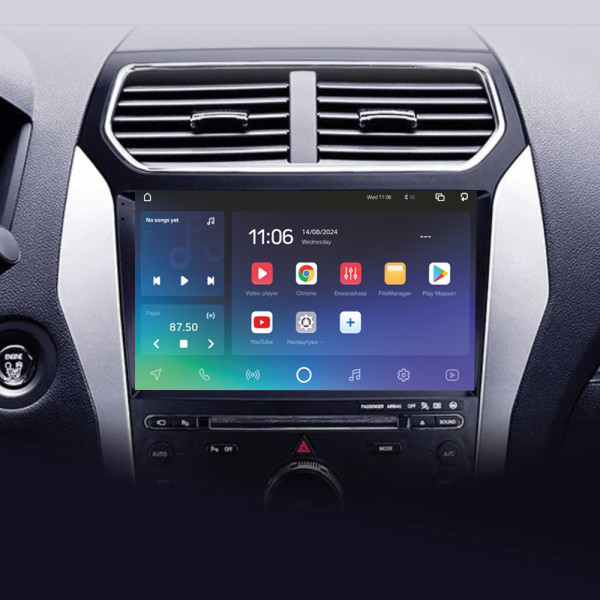 Штатна магнітола SIGMA PRO 10432 ANDROID 10 4+32 Gb 4G DSP Ford Explorer 5 2011 - 2019 (B) 10