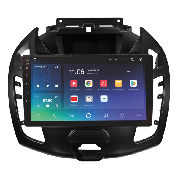 Штатна магнітола SIGMA PRO 9432 ANDROID 10 4+32 Gb 4G DSP Ford Transit 2015-2019 Black 9